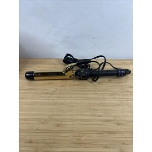 Hot Tools Pro Signature Series  1-1/4"  Curling Iron Wand HTIR1576. Tested Works